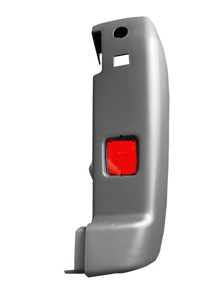 New Ram Pro Master Bumper Corner Gray With Red Reflector Right Passenger 2014 To 2018