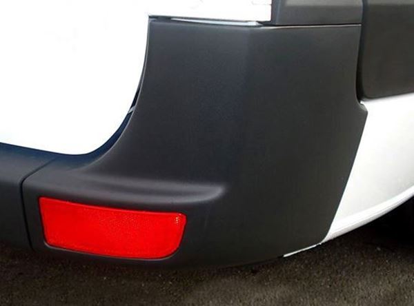 Mercedes Sprinter W906 Rear Bumper Corner Panel Right Side + Free Reflector 2007 To 2017