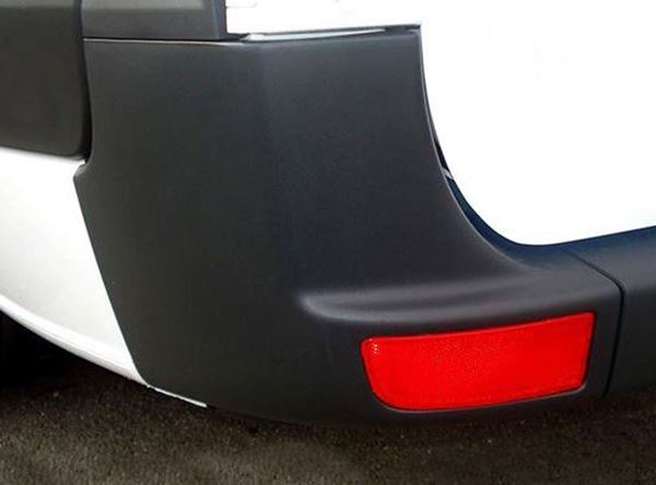 Mercedes Sprinter W906 Rear Bumper Corner Panel Left Driver Side + Free Reflector 2007 To 2017 