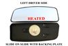 Mercedes Sprinter Mirror Small Glass Blind Spot Slide On Heated Left Driver 2007 To 2017 
