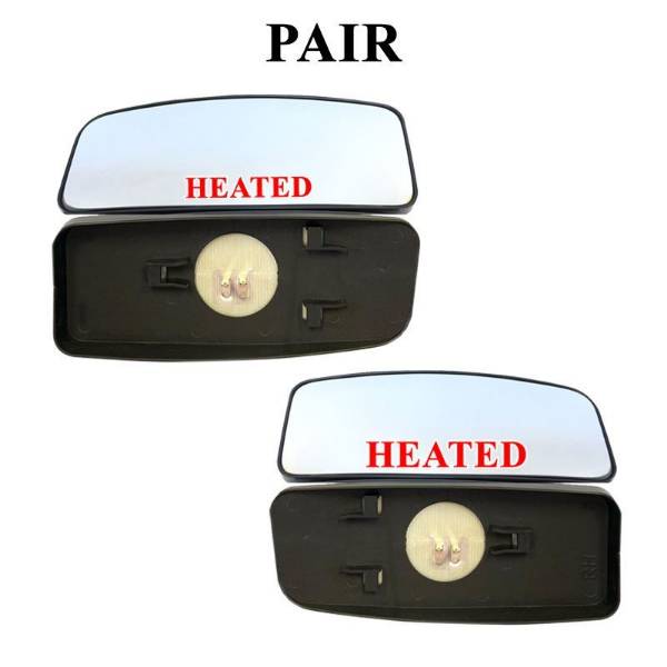 Mercedes Sprinter Mirror Small Glass Blind Spot Slide On Heated Pair 2007 To 2017