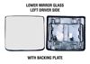 kenworth Truck T680 T880 Mirror Small Glass Heated With Back Left Driver Side 2013 To 2018 