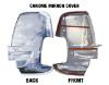 Ford Transit 150 250 350 Door Mirror Cover Chrome Adhesive Left Driver and Right Passenger Side Pair 2014 To 2018 