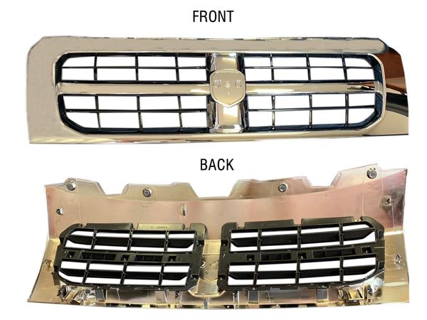 Ram Promaster Front Chrome Grille Radiator Assembly 1500 2500 3500 2014 To 2018 