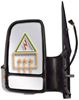 Dodge Sprinter 250 350 Side Mirror Power Mirror Heated Short Arm Left Driver Side 2007 To 2016