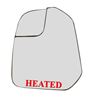 Ford Transit Connect Mirror Large Glass Power Heated Right Passenger With Clip 2011 To 2013