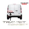 Ford Transit Connect Wagon Back Door Badge Emblem Adhesive Chrome 2014 To 2020