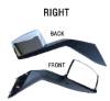 Volvo Vnl Vn Vnx Vhd 300 400 640 740 760 860 Hood Mirror Chrome Right Passenger and Left Driver 2016 To 2018