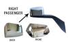 Volvo Vnl Vn Vnx Vhd 300 400 640 740 760 860 Hood Chrome Mirror Cover Left Driver and Right Passenger Side 2016 to 2018