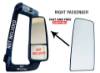 Volvo Vnl Vnr 300 400 640 740 760 860 Mirror Big Glass Heated Right Passenger 2016 To 2018