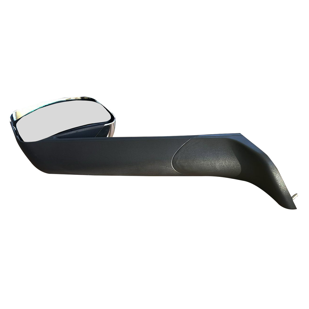LEAVAN Pair Of Chrome Heated Hood Mirrors For Freightliner Cascadia 2018+ - Left & Right Side - Black & Chrome 9 thumbnail image