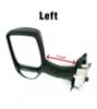 Ford Transit 250 350 Cargo Van Long Arm Mirror Manual Left Driver and Right Passenger Side Pair 2007 To 2012