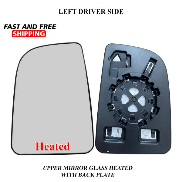 Mercedes Sprinter Upper Big Glass Mirror Heated Left Driver Side 2019 To 2020