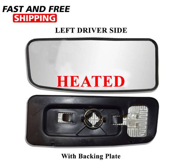 Mercedes Sprinter Mirror Small Glass Heated With Back Plate Left Driver Side 2007 To 2016