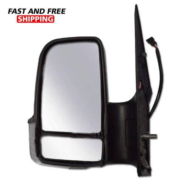 Mercedes Sprinter 250 350 Door Full Mirror Manual Short Arm Left Driver Side 2007 To 2017