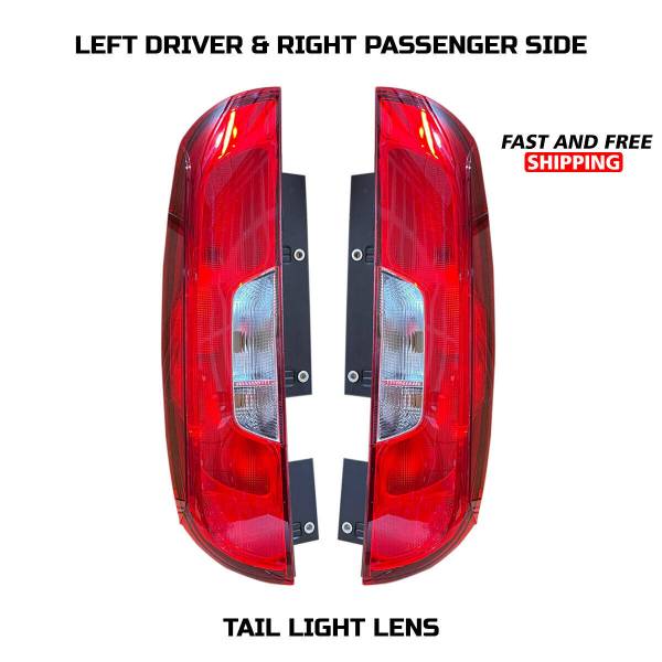 Ram Promaster City Tail Light Halogen Left Driver and Right Passenger Side Pair 2015 To 2020