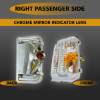 Dodge Ram ProMaster Mirror Side Indicator Orange Lens Left Driver & Right Passenger Side 2014 To 2015