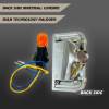 Ram Pro Master Mirror Clear White Indicator Lens Left Driver & Right Passenger Side Pair Plus Bulbs 2014 To 2015