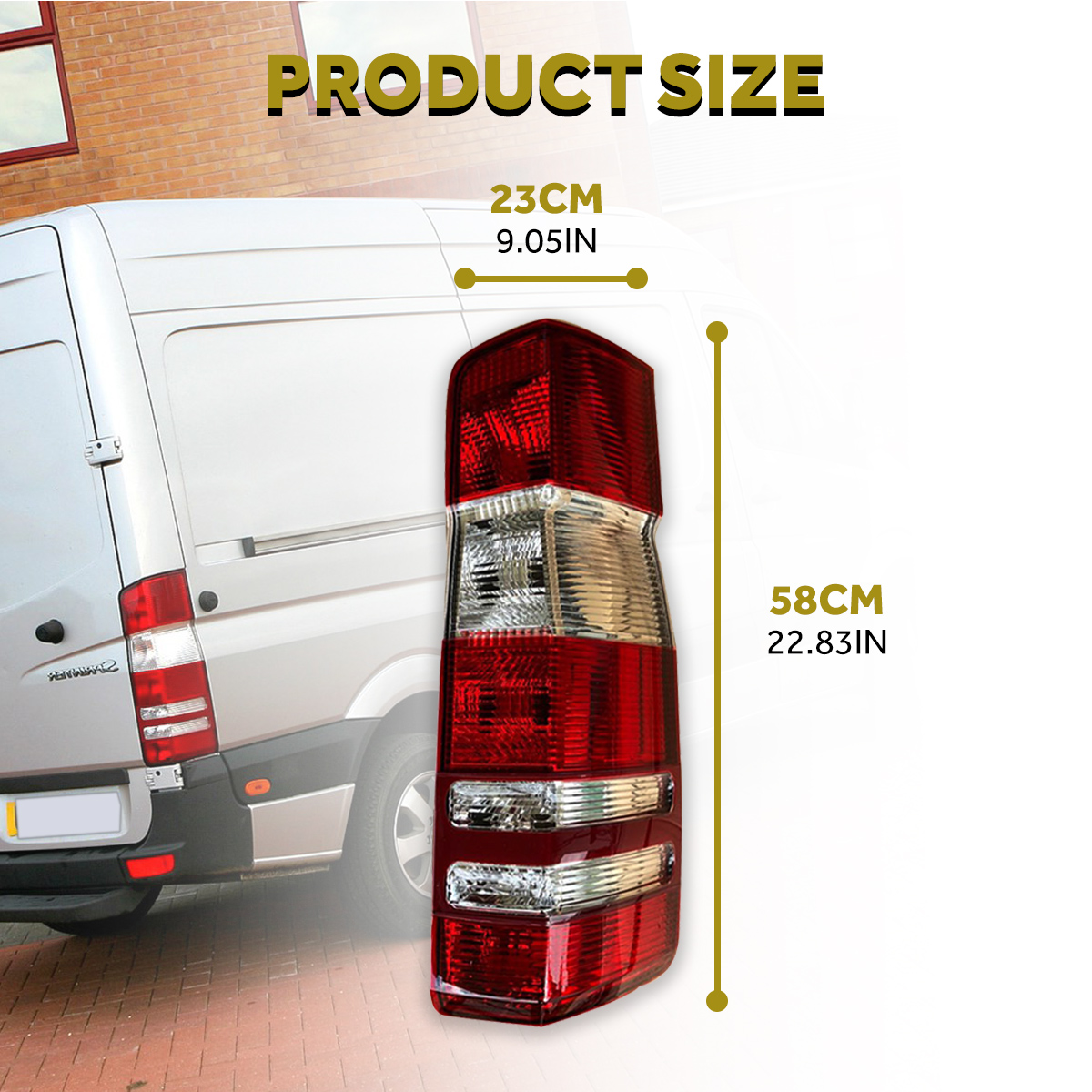 Five Stars Auto Parts | Mercedes Sprinter 250 350 Tail Light Lamp Lens ...