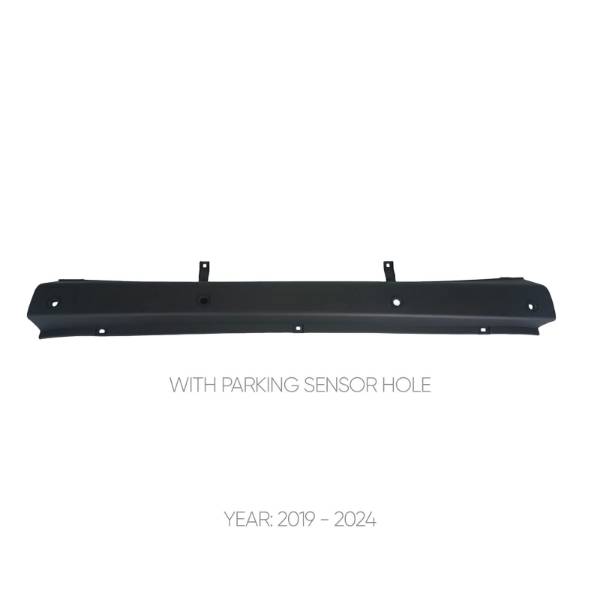MERCEDES SPRINTER W907 REAR BUMPER COVER WITH PARKING SENSOR HOLES 2019 TO 2024