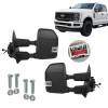 Ford F150 250 350 450 550 Towing Mirror Door Mirror Heated BLIS Right Passenger and Left Driver Side 2015 To 2024