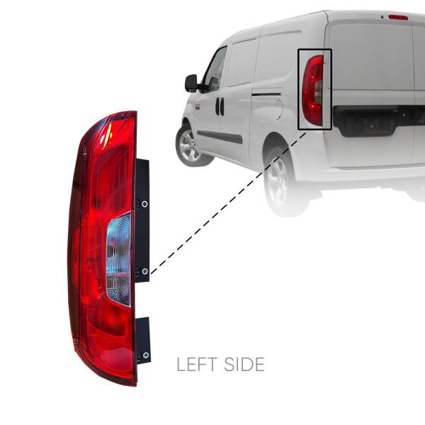 Ram Promaster City Tail Light Halogen Left Driver Side 2015 To 2020