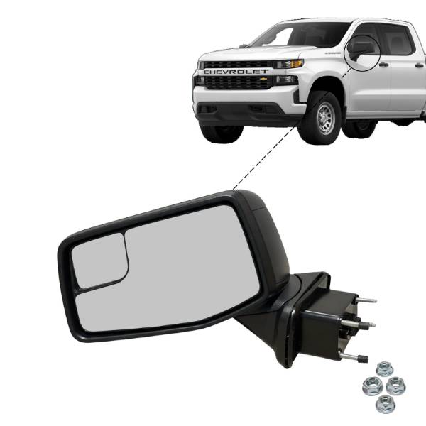CHEVROLET SILVERADO/GMC SIERRA MIRROR HEATED LEFT DRIVER SIDE 2019 TO 2023