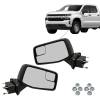 CHEVROLET SILVERADO/GMC SIERRA MIRROR HEATED RIGHT PASSENGER AND LEFT DRIVER SIDE 2019 TO 2023