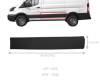 FORD TRANSIT SLIDING DOOR TRIM MOLDING COVER LEFT DRIVER 2015 TO 2024